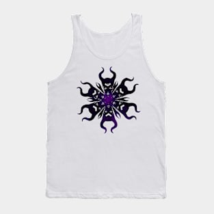 Snowflake Inspired Silhouette Tank Top